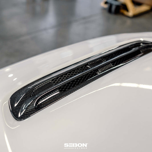 Carbon Fiber Hood Vent For 2023-2024 Honda Civic Type R