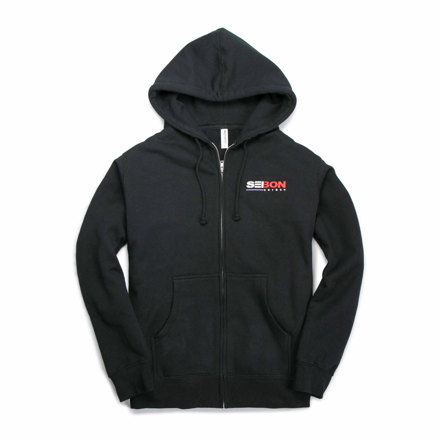 Seibon Carbon Establish 03 Full-Zip Hoodie - Black