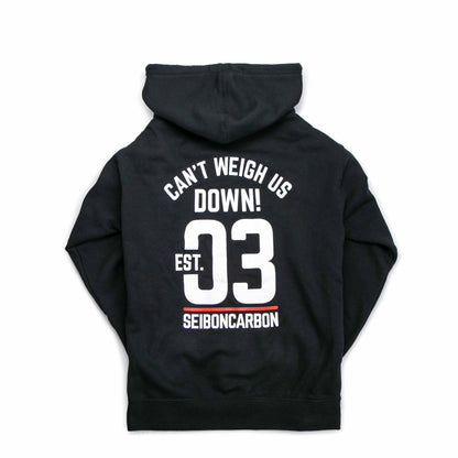 Seibon Carbon Establish 03 Full-Zip Hoodie - Black