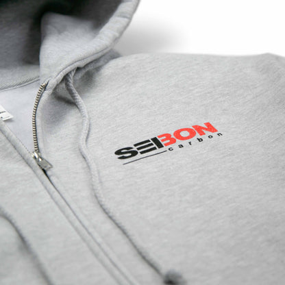 Seibon Carbon Establish 03 Full-Zip Hoodie - Grey
