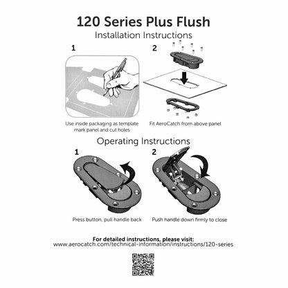 AeroCatch Plus Flush Hood Latch And Pin Kit - Seibon Black Edition, No Lock