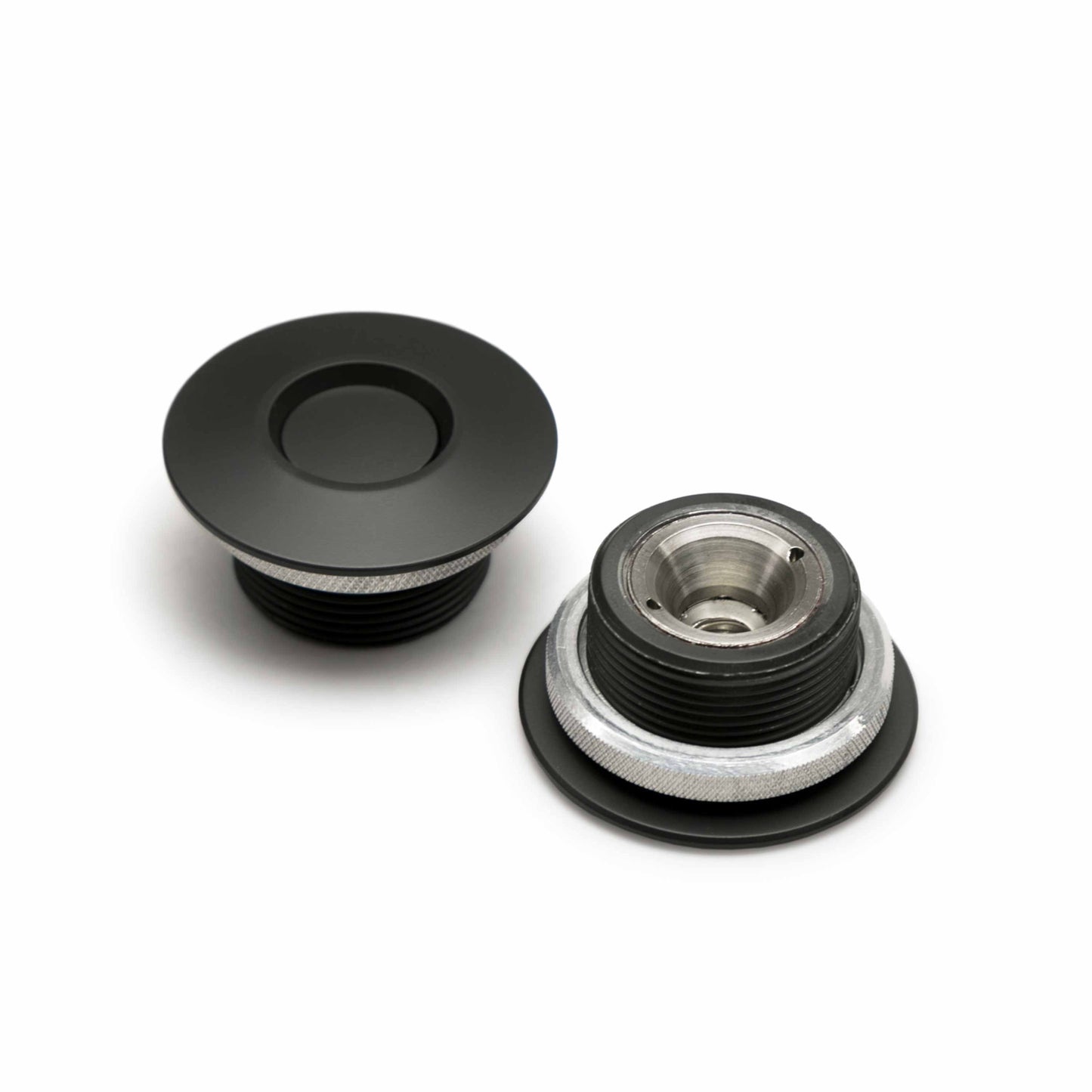 Quik-Latch® QL-38 Low Profile Hood Pin Kit - Black, 1.75", Without Lock