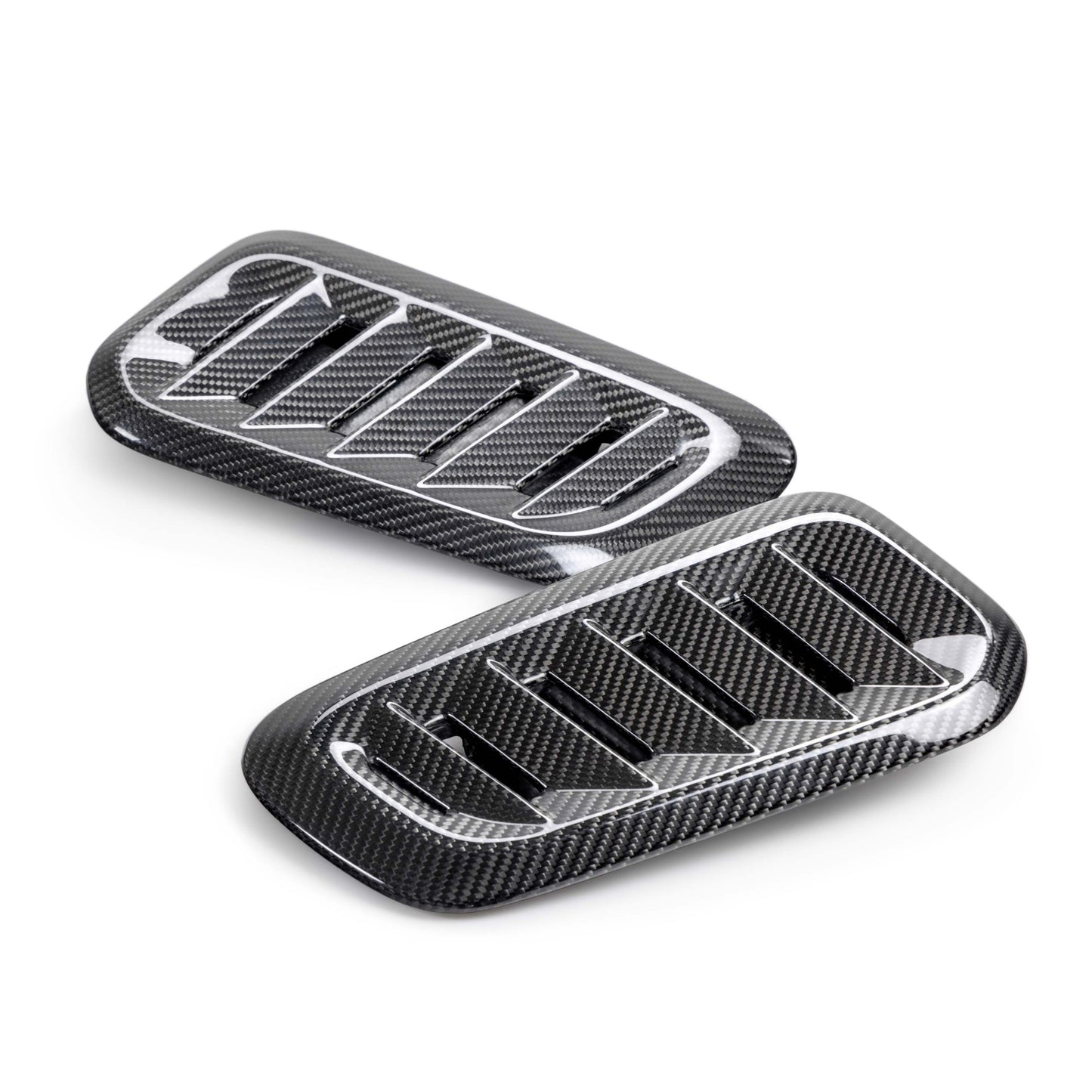 Dry Carbon Hood Vents For 2023-2025 Toyota GR Corolla - Gloss