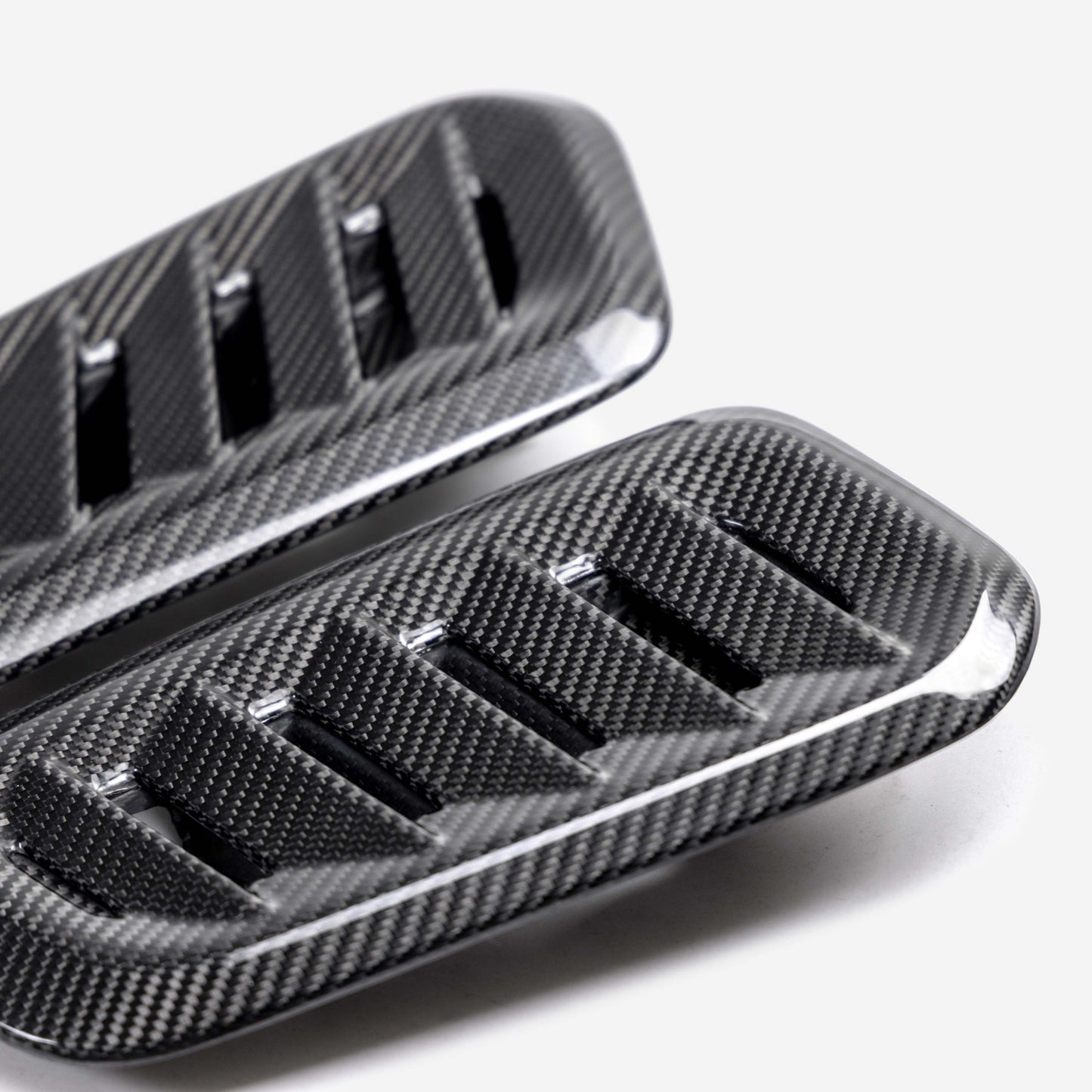 Dry Carbon Hood Vents For 2023-2025 Toyota GR Corolla - Gloss