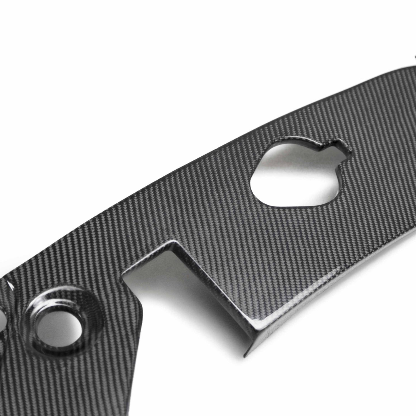 Carbon Fiber Under Hood Inner Wing Trim For 2017-2021 Honda Civic Type R