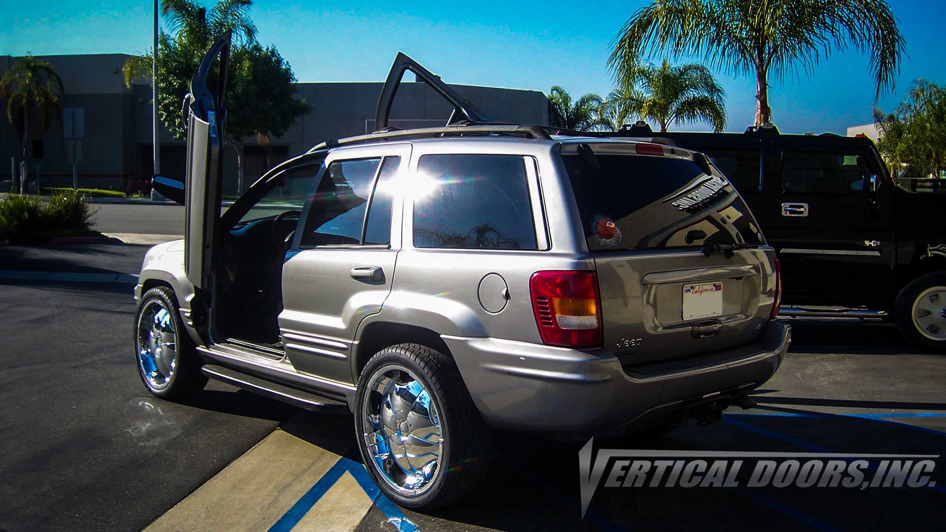 Vertical doors kit compatible Jeep Cherokee 1999-2004 special order kit