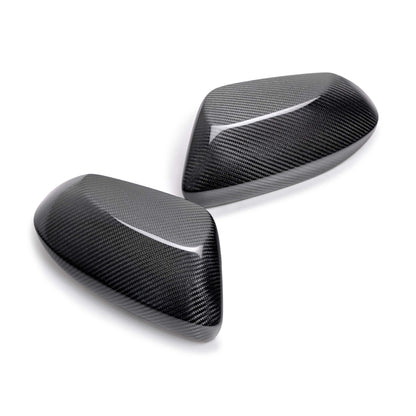 Carbon Fiber Mirror Caps For 2019-2024 Toyota Corolla Hatchback / GR Corolla