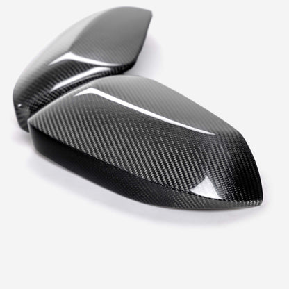 Carbon Fiber Mirror Caps For 2019-2024 Toyota Corolla Hatchback / GR Corolla