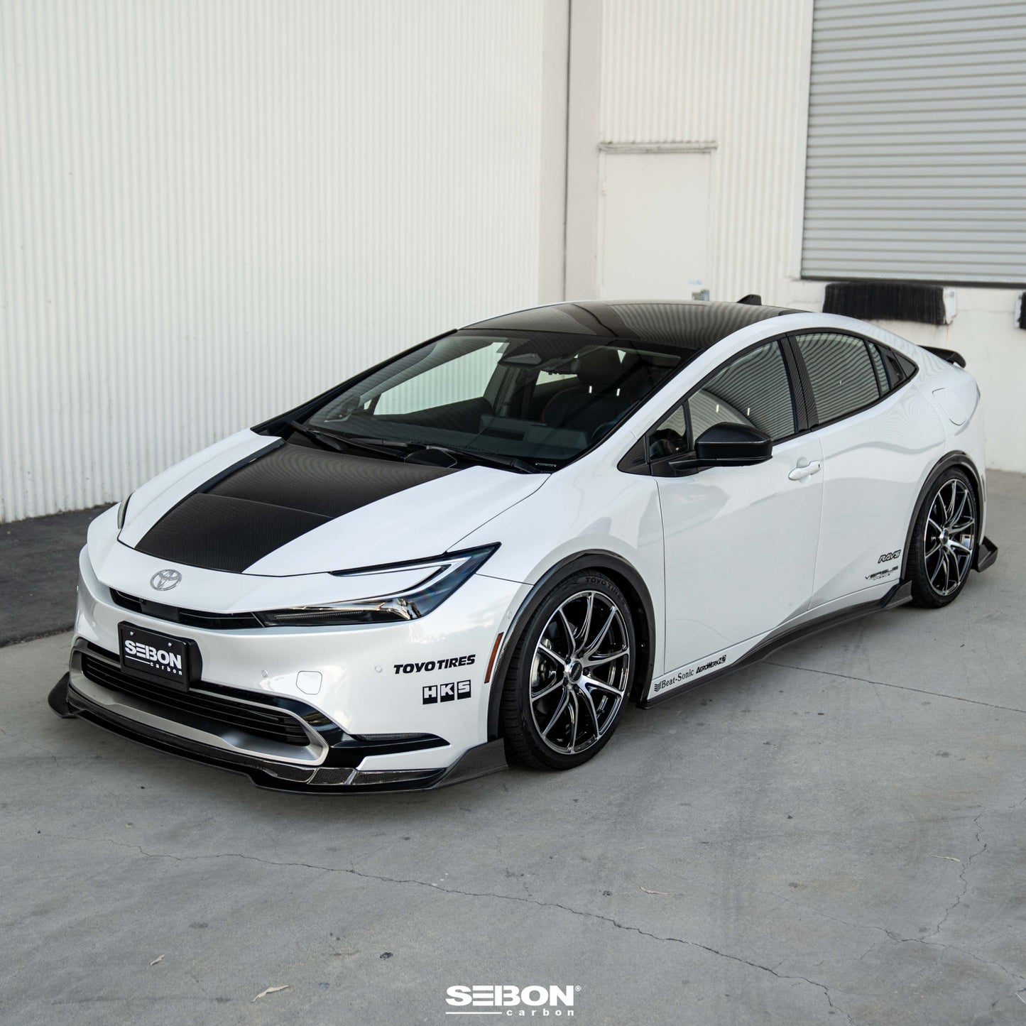 Carbon Fiber Mirror Covers For 2023-2025 Toyota Prius / Prius Prime