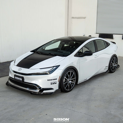 Carbon Fiber Mirror Covers For 2023-2025 Toyota Prius / Prius Prime