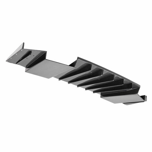 Seibon carbon fiber rear diffuser for Subaru WRX STI