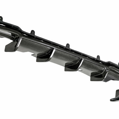 MB-Style Carbon Fiber Rear Diffuser For 2019-2022 Toyota Corolla Hatchback