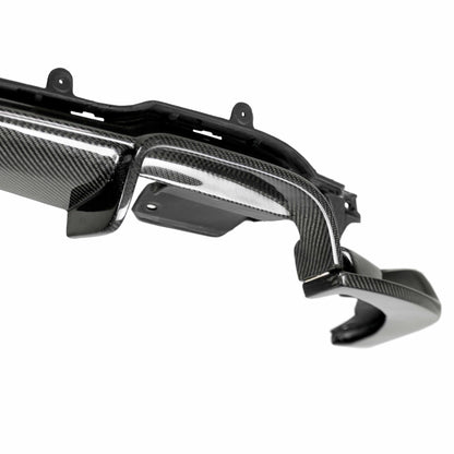 MB-Style Carbon Fiber Rear Diffuser For 2019-2022 Toyota Corolla Hatchback
