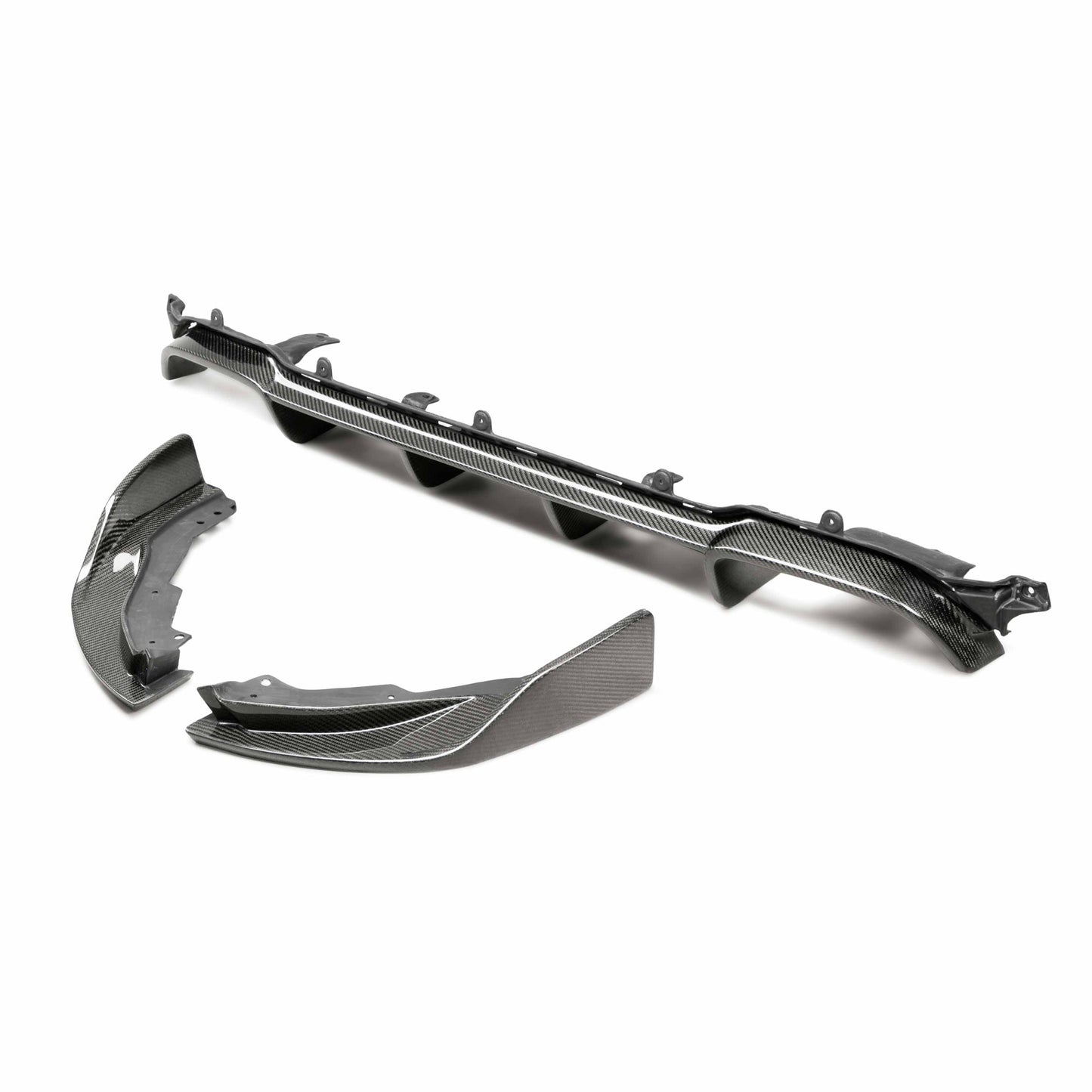 MB-Style Carbon Fiber Rear Diffuser For 2019-2022 Toyota Corolla Hatchback