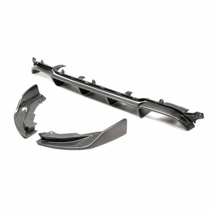 MB-Style Carbon Fiber Rear Diffuser For 2019-2022 Toyota Corolla Hatchback
