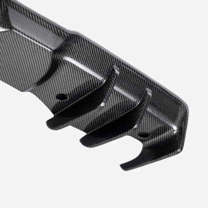 MB-Style Carbon Fiber Rear Diffuser For 2022-2024 Subaru WRX