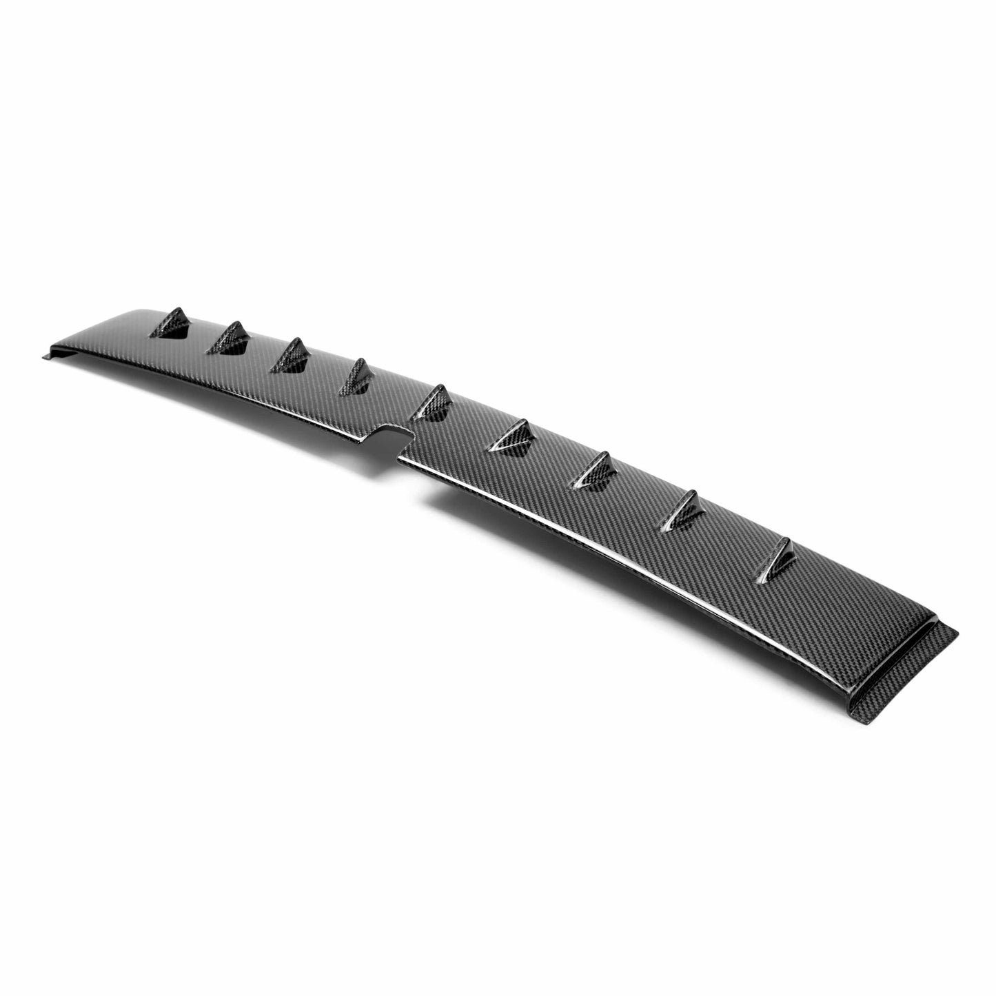 Carbon Fiber Roof Fin Spoiler For 2008-2015 Mitsubishi Lancer EVO X (With Antenna Base 5x6 Cm, No Sound Package, No Sunroof)