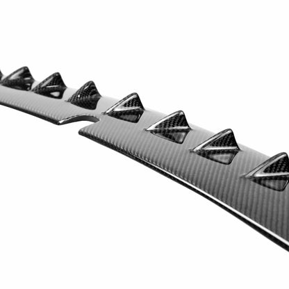 Carbon Fiber Roof Fin Spoiler For 2008-2015 Mitsubishi Lancer EVO X (With Antenna Base 5x6 Cm, No Sound Package, No Sunroof)