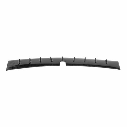 Carbon Fiber Roof Fin Spoiler For 2008-2015 Mitsubishi Lancer EVO X (Sound Package, No Sunroof) Antenna Base 5x9 Cm