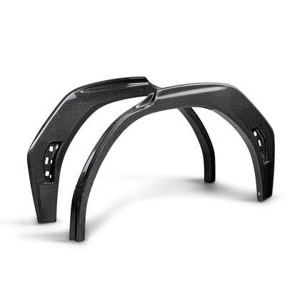 Carbon Fiber Rear Fender Trim For 2022-2024 Subaru WRX
