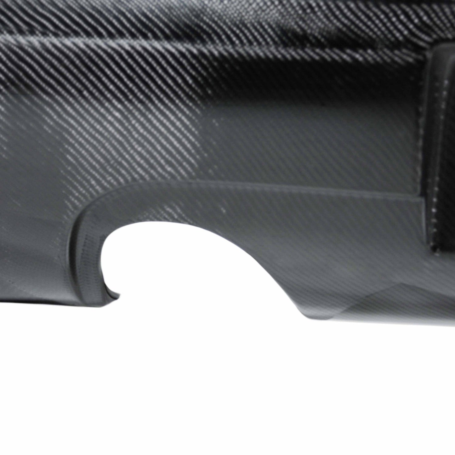TS-Style Carbon Fiber Rear Lip For 2003-2007 Infiniti G35 2DR