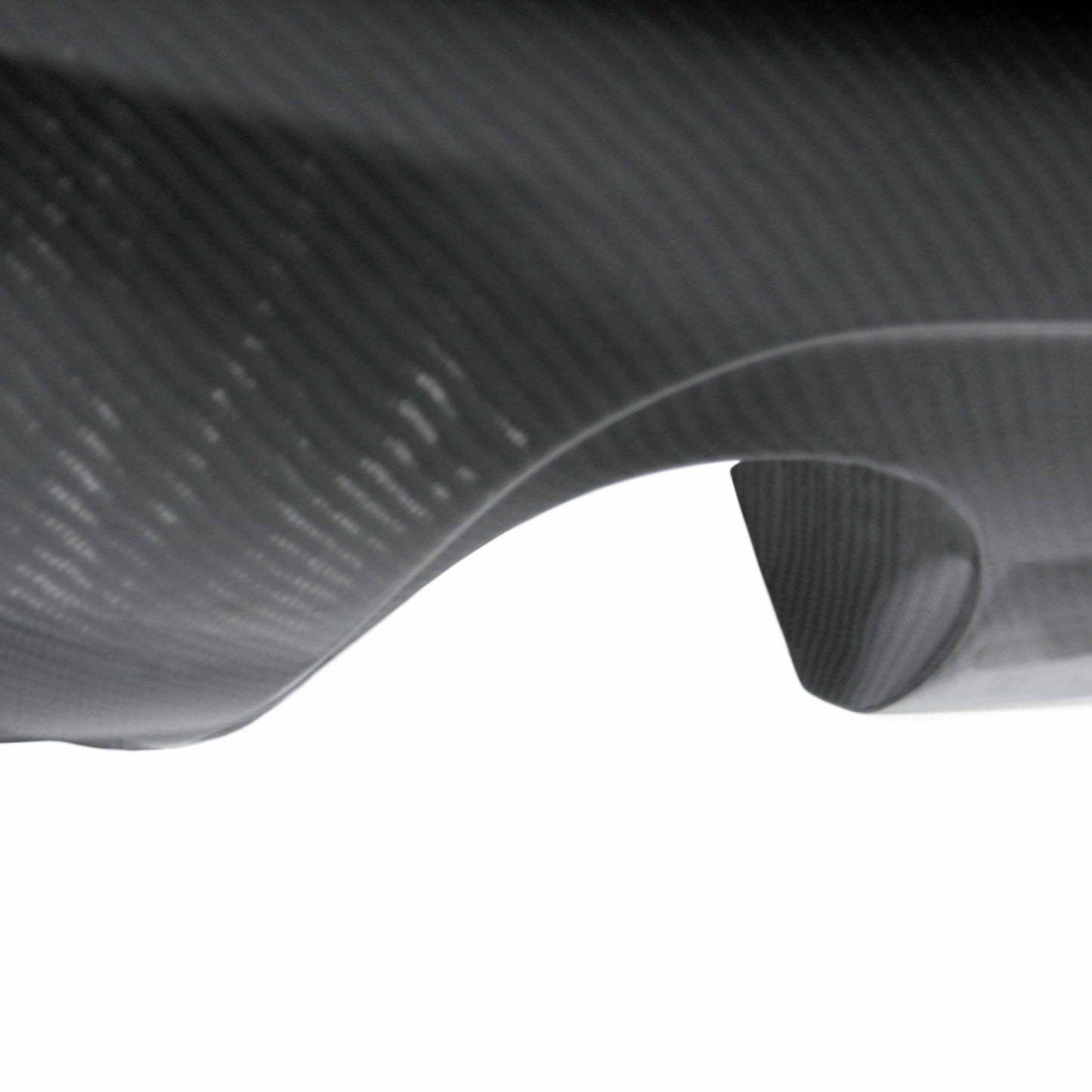 TS-Style Carbon Fiber Rear Lip For 2003-2007 Infiniti G35 2DR