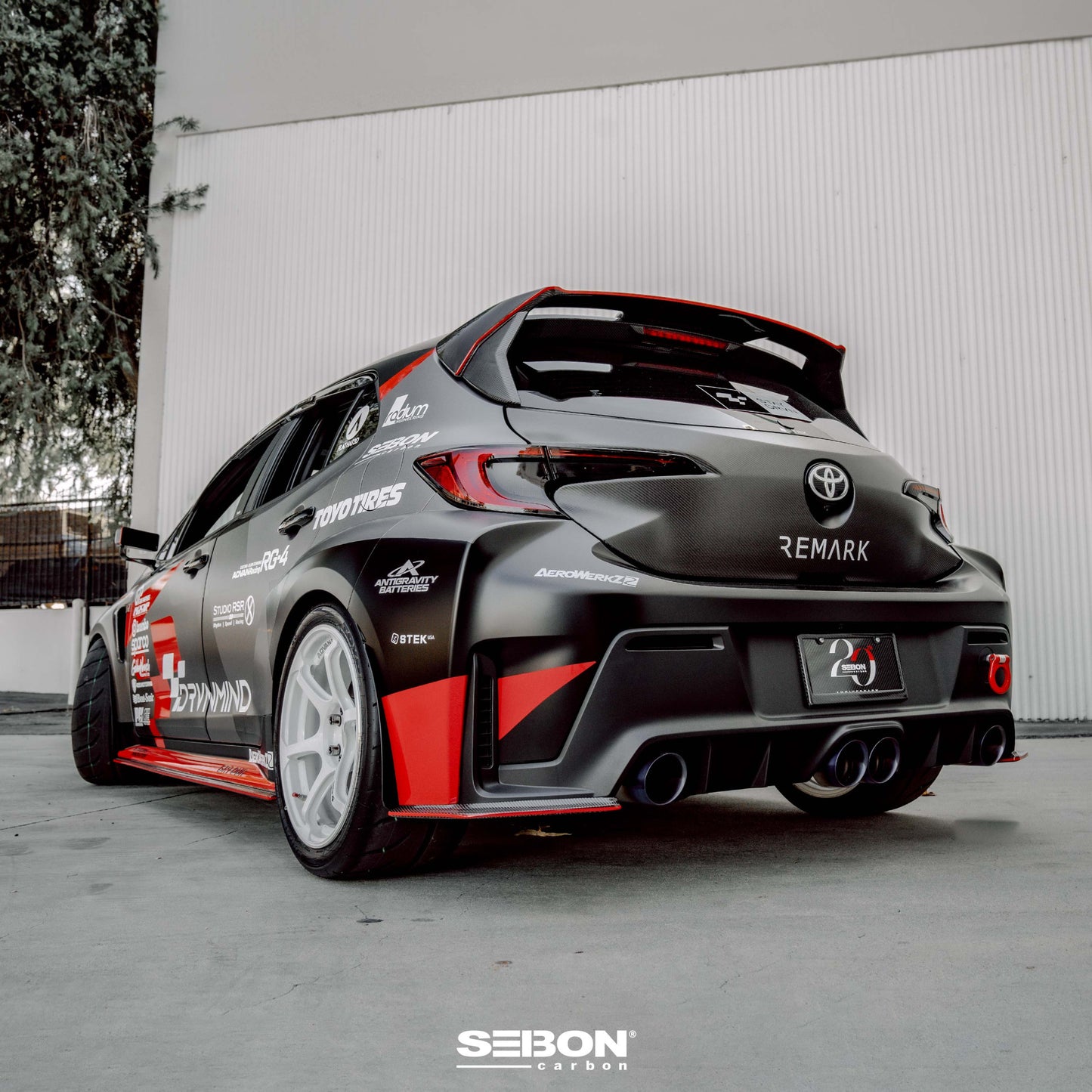 MB-Style Carbon Fiber Rear Lip For 2023-2025 Toyota GR Corolla