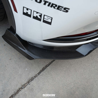 MB-Style Carbon Fiber Rear Lip For 2023-2025 Toyota Prius / Prius Prime