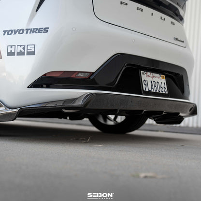 MB-Style Carbon Fiber Rear Lip For 2023-2025 Toyota Prius / Prius Prime