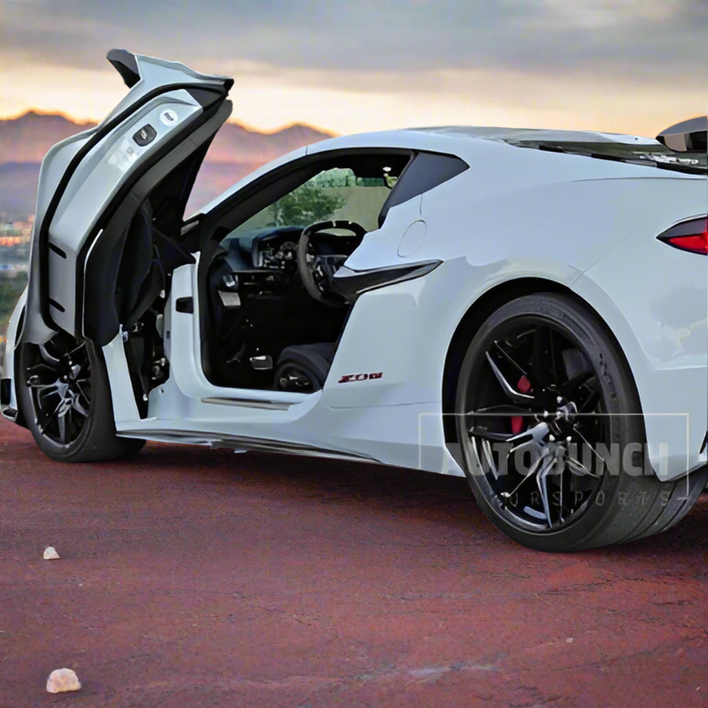 C8 Stingray & Z06 ZLR Butterfly Door Kit From 2020-2025 | Choose Install Option