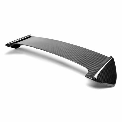 STI-Style Carbon Fiber Rear Spoiler For 2008-2014 Subaru WRX / Sti Hatchback - With LED Brake Light