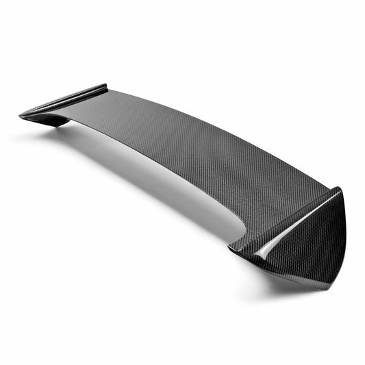 Seibon STI-style shaved carbon fiber rear spoiler for Subaru WRX STI Hatchback