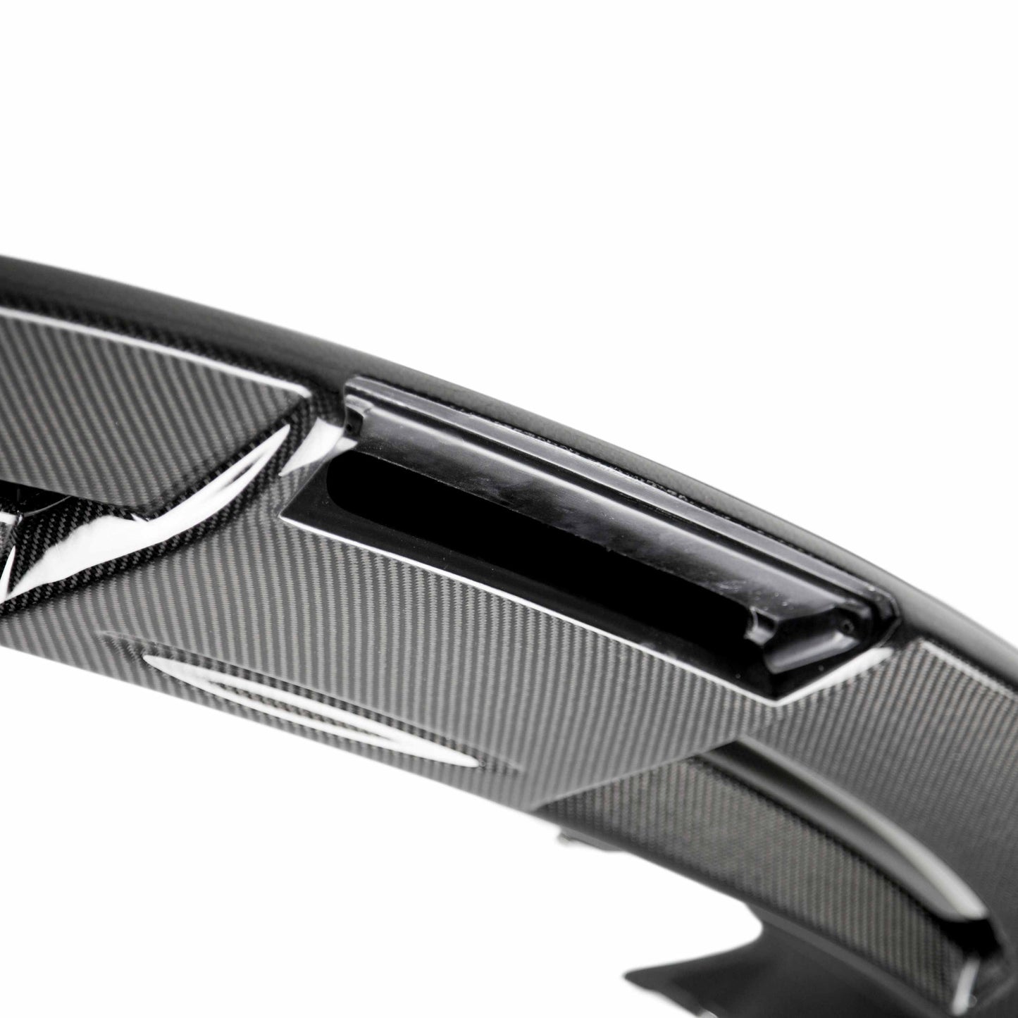 ST-Style Carbon Fiber Rear Spoiler For 2014-2019 Ford Fiesta Hatchback
