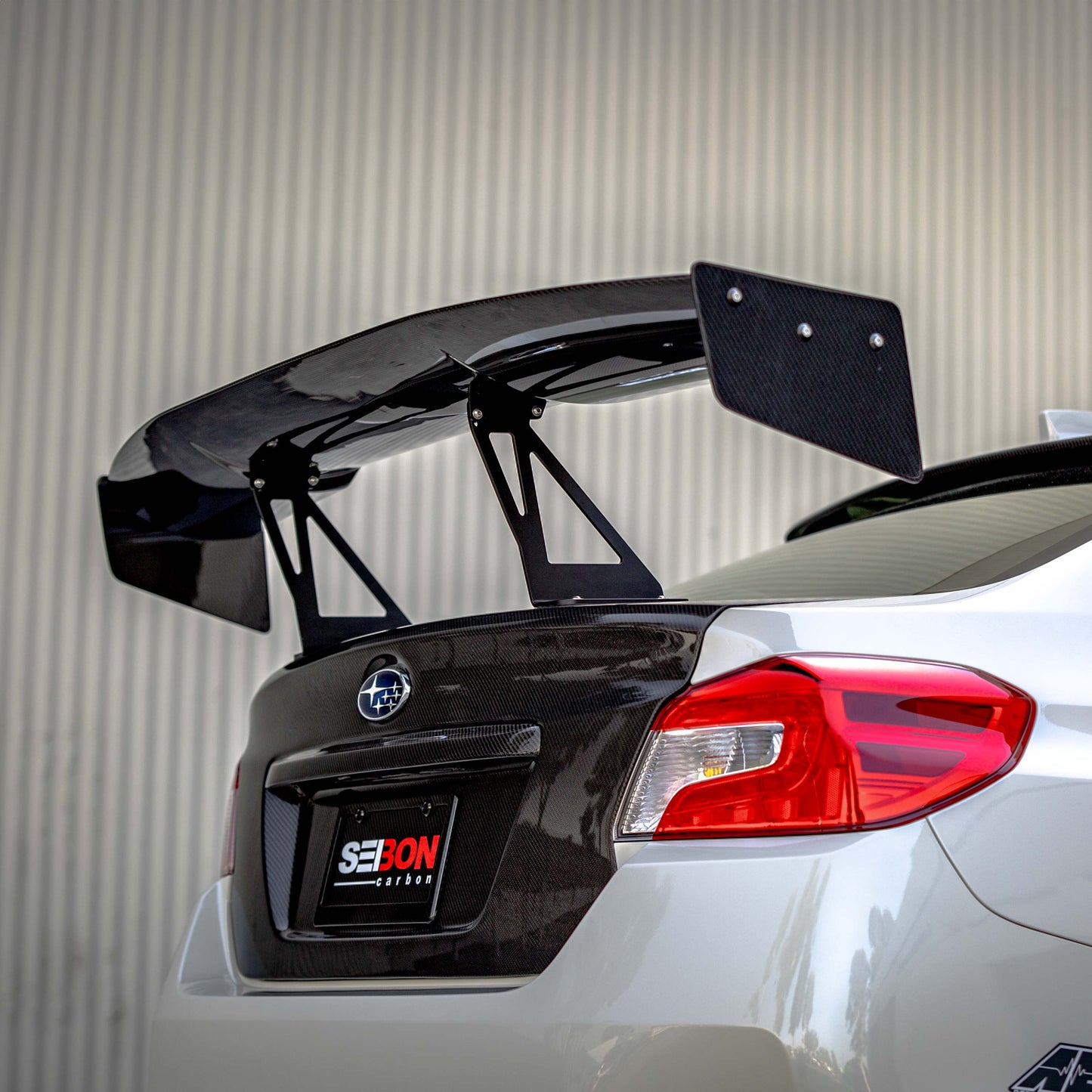 GT-Style Carbon Fiber Rear Spoiler For 2015-2021 Subaru WRX/STi