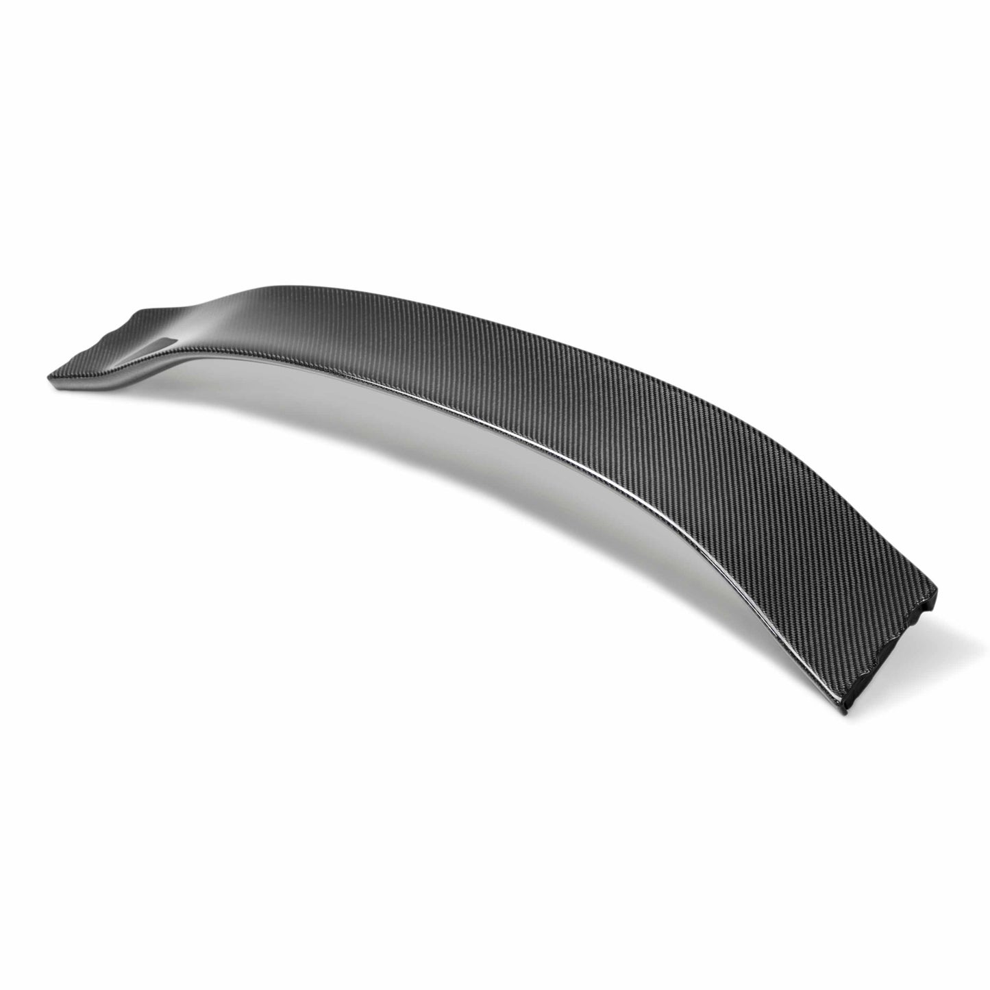 OEM-Style Carbon Fiber Center For 2017-2021 Honda Civic Type R Rear Spoiler
