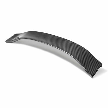 OEM-Style Carbon Fiber Center For 2017-2021 Honda Civic Type R Rear Spoiler