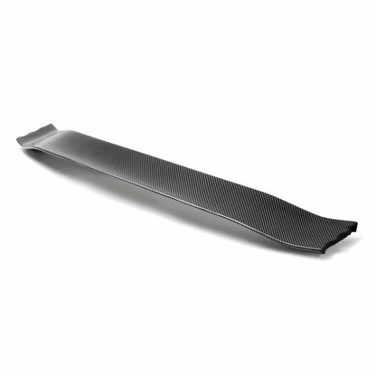 OEM-Style Carbon Fiber Center For 2017-2021 Honda Civic Type R Rear Spoiler