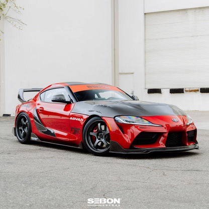 TD-Style Carbon Fiber Rear Spoiler For 2020-2026 Toyota GR Supra