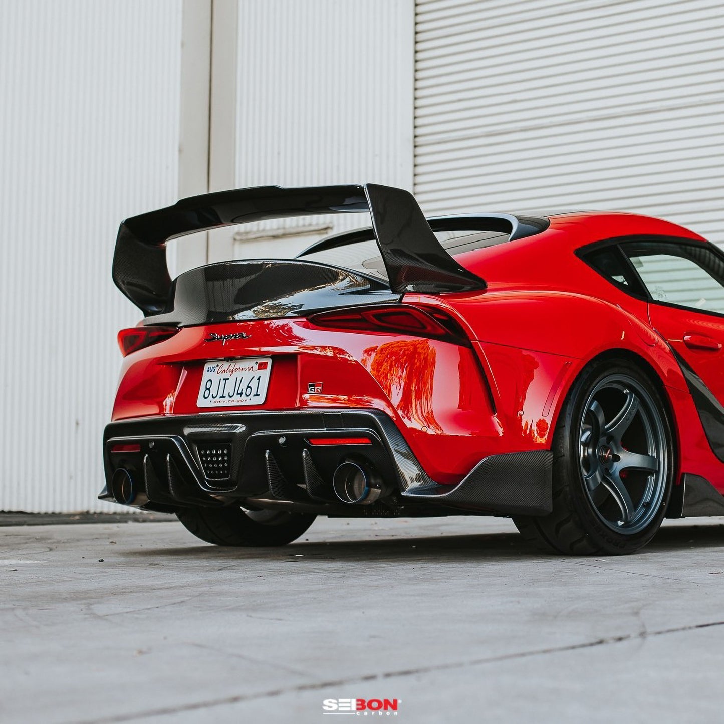 TD-Style Carbon Fiber Rear Spoiler For 2020-2026 Toyota GR Supra