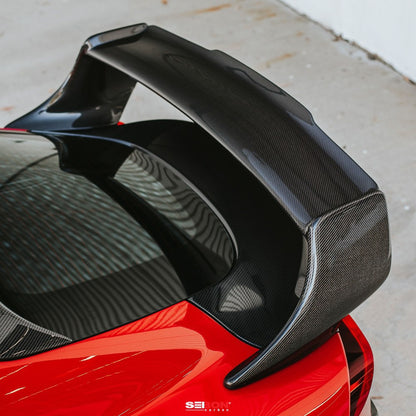 TD-Style Carbon Fiber Rear Spoiler For 2020-2026 Toyota GR Supra