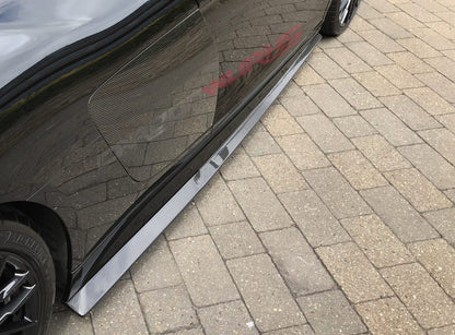 SIDE SKIRT EXTENSIONS CARBON FIBRE AUDI R8 GEN 2