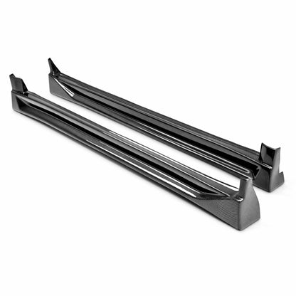 CW-Style Carbon Fiber Side Skirts For 2002-2003 Subaru Impreza / WRX
