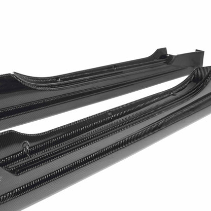 SA-Style Carbon Fiber Side Skirts For 2003-2008 Nissan 350Z