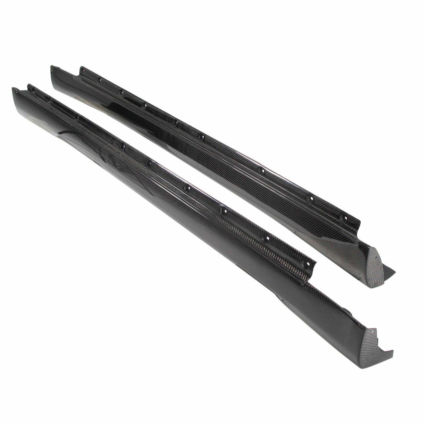 TW-Style Carbon Fiber Side Skirts For 2003-2007 Infiniti G35 4DR