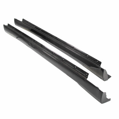 TW-Style Carbon Fiber Side Skirts For 2003-2007 Infiniti G35 4DR