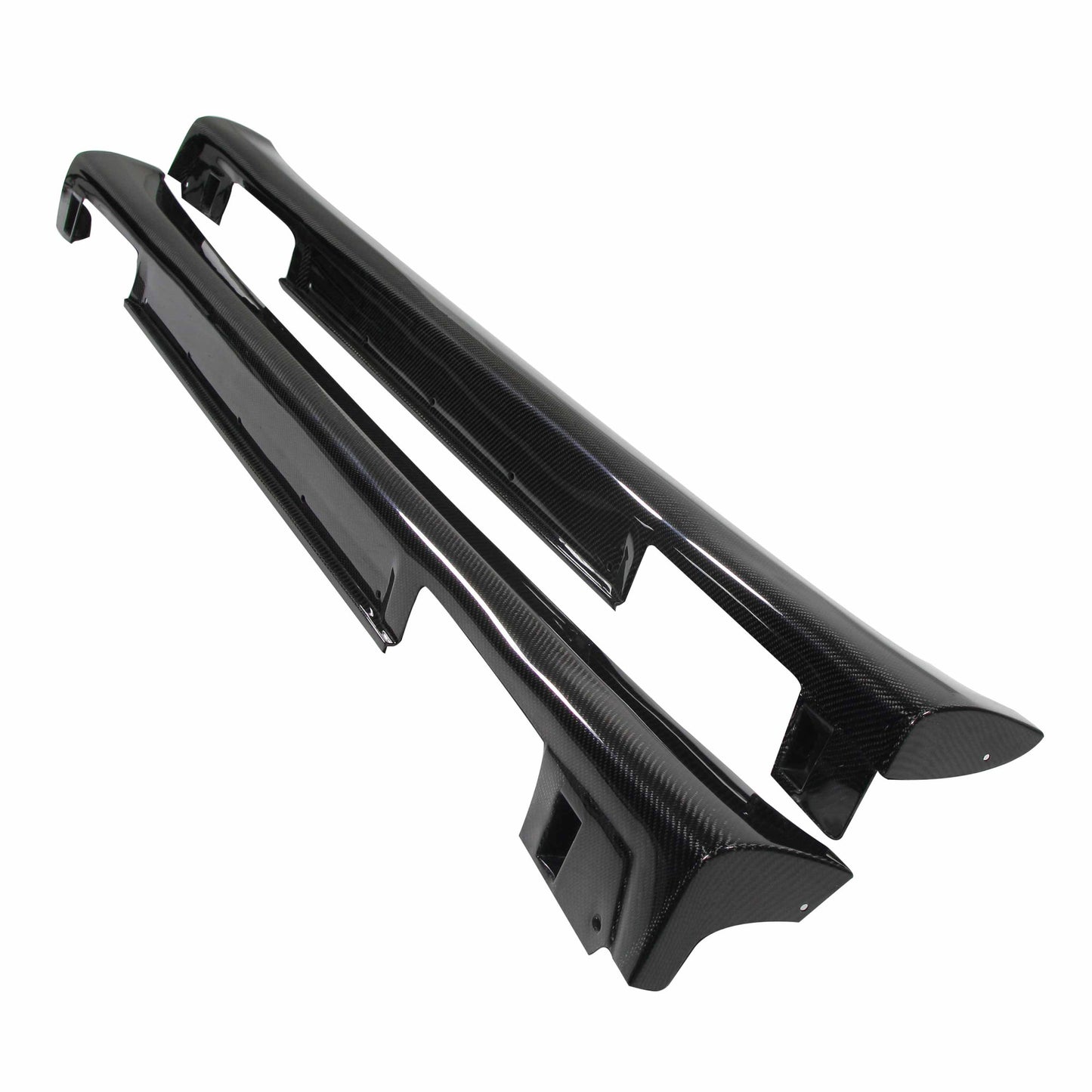 TW-Style Carbon Fiber Side Skirts For 2003-2007 Infiniti G35 4DR