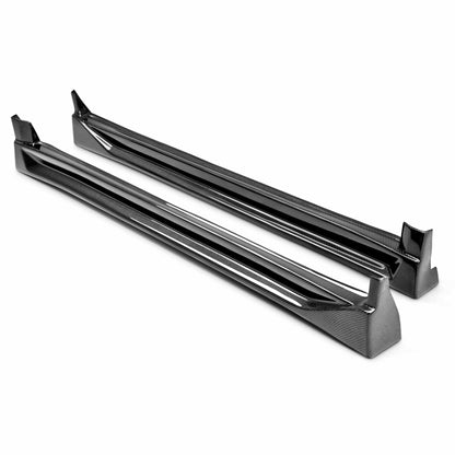 CW-Style Carbon Fiber Side Skirts For 2004-2005 Subaru Impreza / WRX