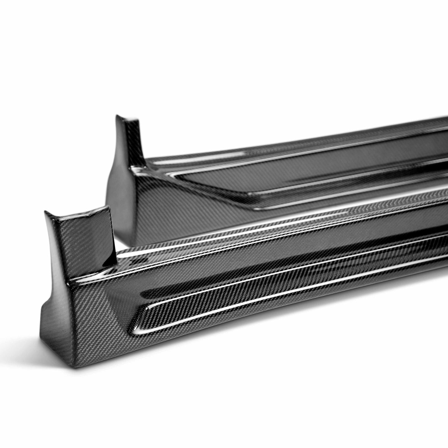 CW-Style Carbon Fiber Side Skirts For 2006-2007 Subaru Impreza / WRX