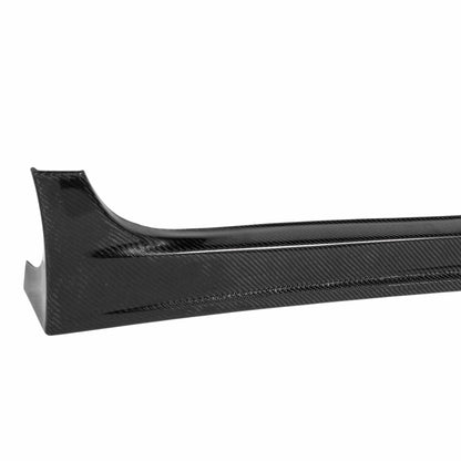 VR-Style Carbon Fiber Side Skirts For 2008-2015 Mitsubishi Lancer EVO X