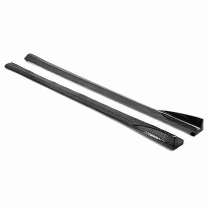 CS-Style Carbon Fiber Side Skirts For 2008-2014 Subaru STi / 2011-2014 WRX